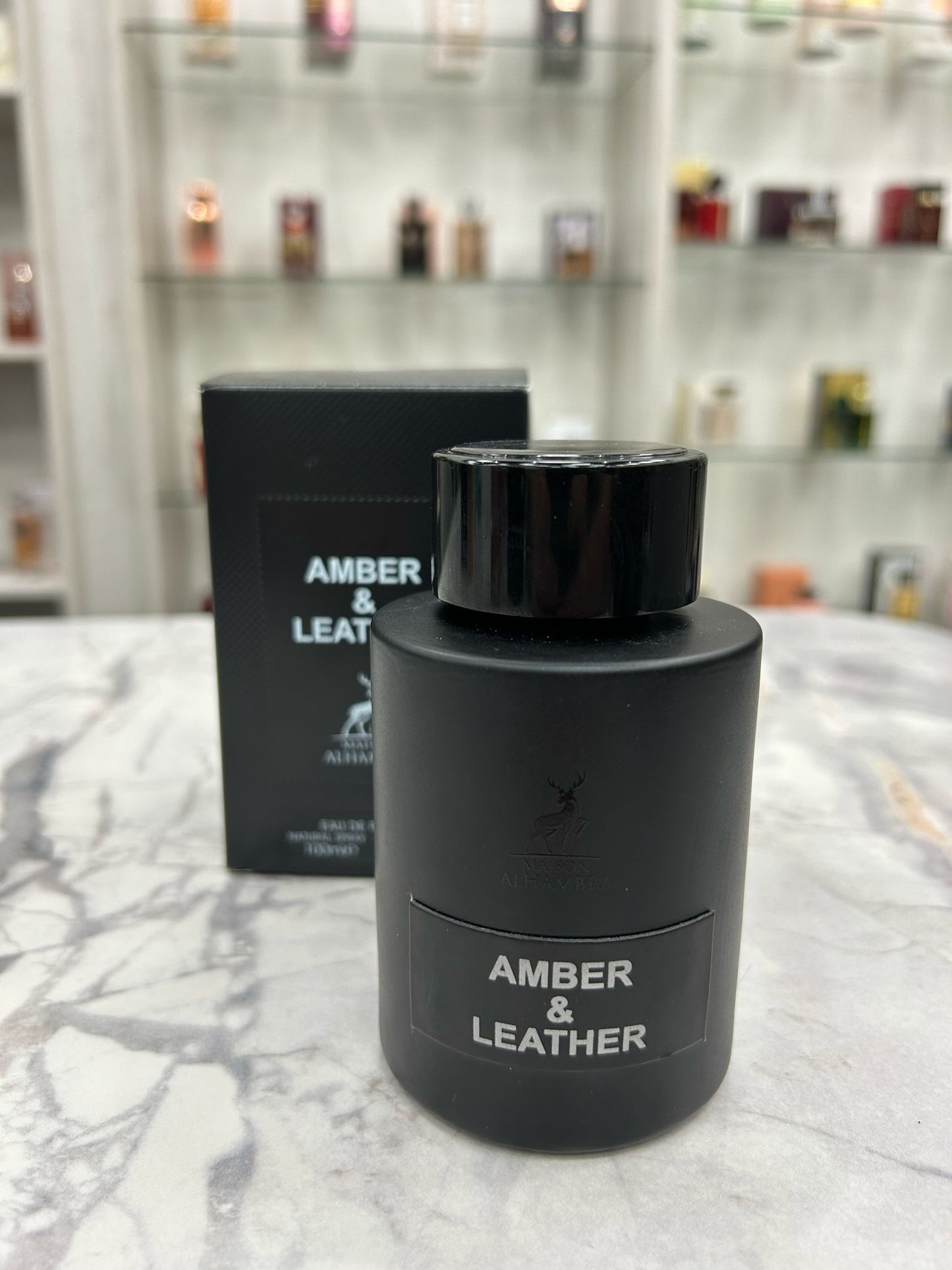 Amber & Leather EDP Perfume By Maison Alhambra 100 ML🥇Super Rich UAE Version🥇
