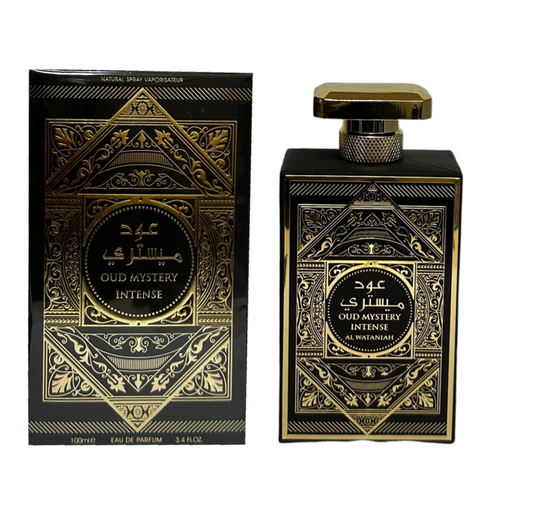 OUD MYSTERY INTENSE BY AL WATANIAH Eu De Perfume 100 ML 3.4 OZ