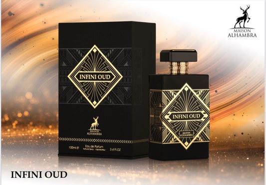 INFINITI OUD MAISON ALAHAMBRA EAU DE PARFUM 3.4FL.OZ 100ML LONG LAST FAGRANCE